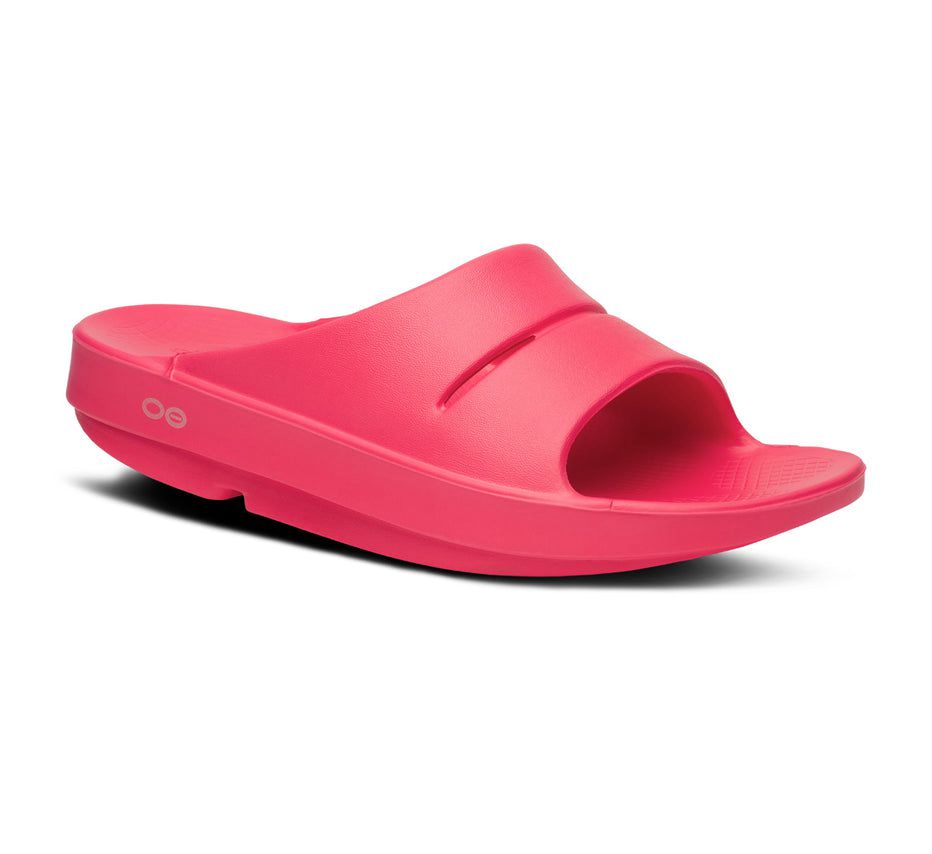 Oofos Women's Ooahh - Slide Coral ( DVZXO-4960 )